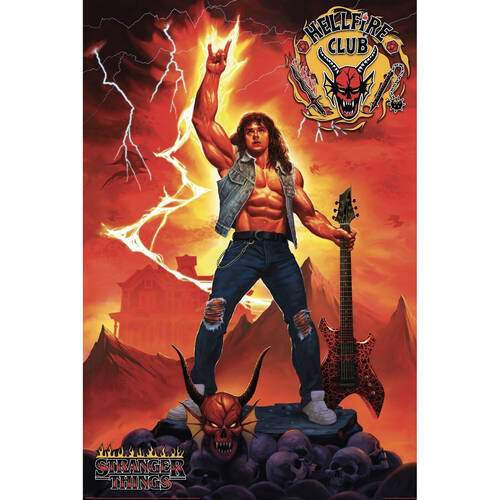 Impact Merch Stranger Things 4 Hellfire Poster 91x61cm