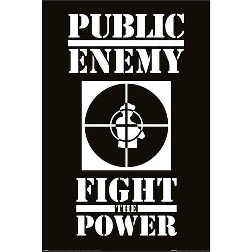 Public Enemy Fight The Power Regular Wall Poster/Print 61 x 91.5cm