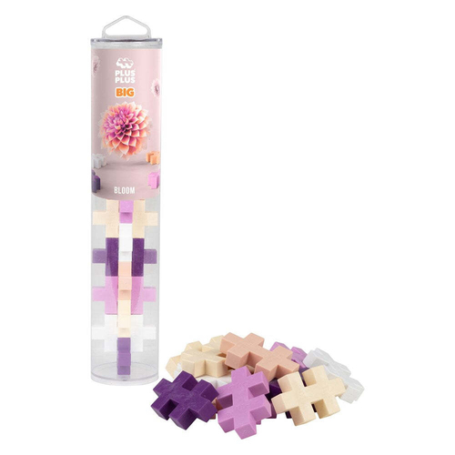 15pc Plus Plus Big Bloom 3D Puzzle Building Toy 12m+