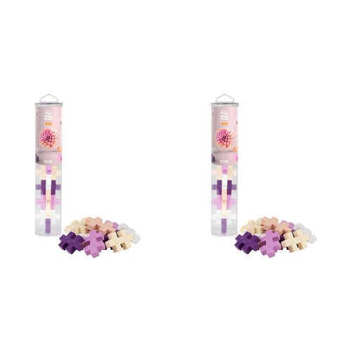 2x 15pc Plus Plus Big Bloom 3D Puzzle Building Toy 12m+