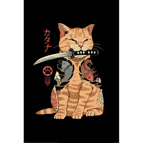 Impact Merch Vincent Trinidad Catana Poster Wall Decor 91x61cm