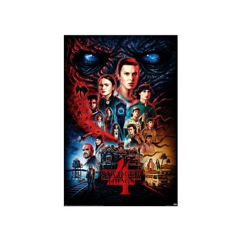 Stranger Things 4 Vecna Poster Wall Room Decor 91x61cm