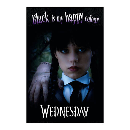 Impact Merch Wednesday Happy Colour Poster Wall Decor 91x61cm