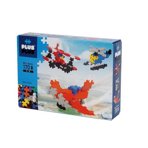 170pc Plus Plus Basic Planes Puzzle Kids/Toddler Toy 5y+