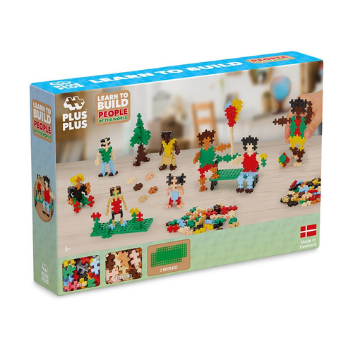 275pc Plus-Plus Learn to Build People of the World Kids/Children Toy 5y+