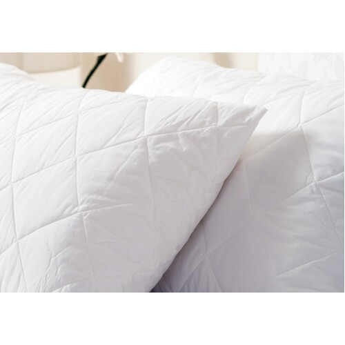 Essentially Home Living 51x91cm King Size Pillow Protector White