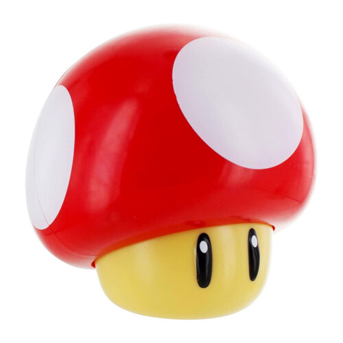 Nintendo Super Mario Mushroom Light Kids/Childrens Bedroom Decor 6+