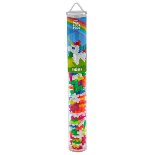 100pc Plus Plus Unicorn Kids 3D Puzzle Building Toy 5y+