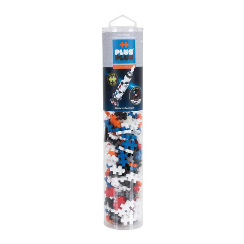 240pc Plus-Plus Saturn V Rocket Tube 2D Building Puzzle Toy 5y+