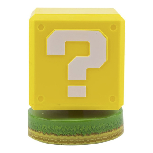 Paladone Icons Super Mario Question Block Light Collectable 8y+ #001