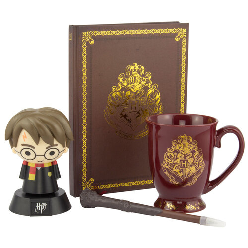 Harry Potter Wizarding World Hogwarts Lamp/Mug/Journal/Pen Gift Set