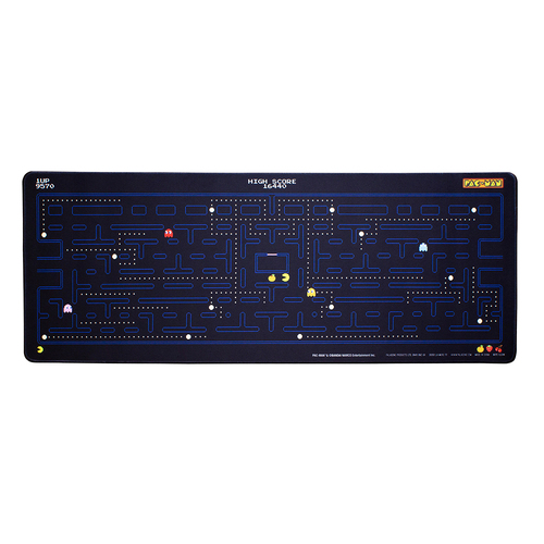 Paladone 80x30cm Pac Man Desk Mat Home/Office Keyboard Mouse Pad
