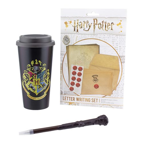 Harry Potter Wizarding World Hogwarts Writing And Travel Mug Set