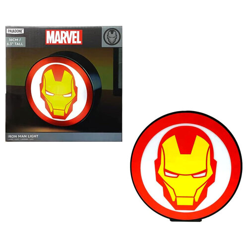 Marvel Iron Man Themed Box Light Kids/Childrens Bedroom Decor 3+