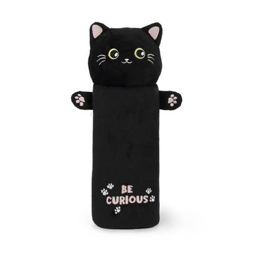 Legami Plush Pencil Case Kitty Theme Super Soft w/Zip Kids Stationery 3y+