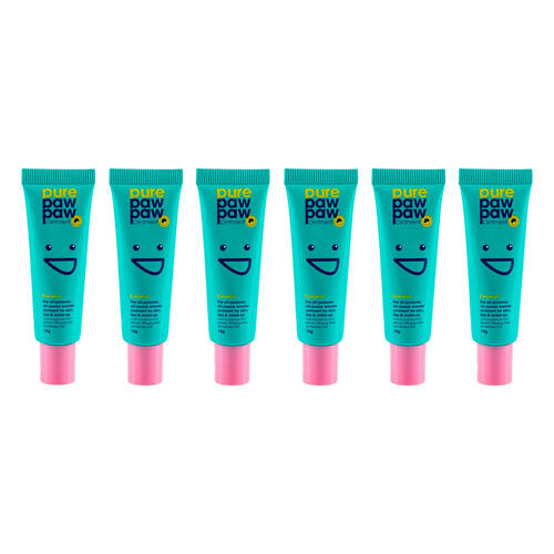 6PK Pure Paw Paw Ointment 15g Skin Ointment Lip Balm - Coconut