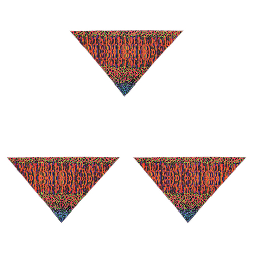 3PK Eco-Pup Themed Dog/Pet Dress Up Costume Bandana Wild 