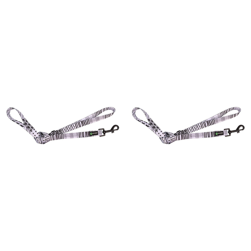 2PK Eco-Pup Dog Walking Lead/Leash 120cm Narrow 20mm Monochrome 
