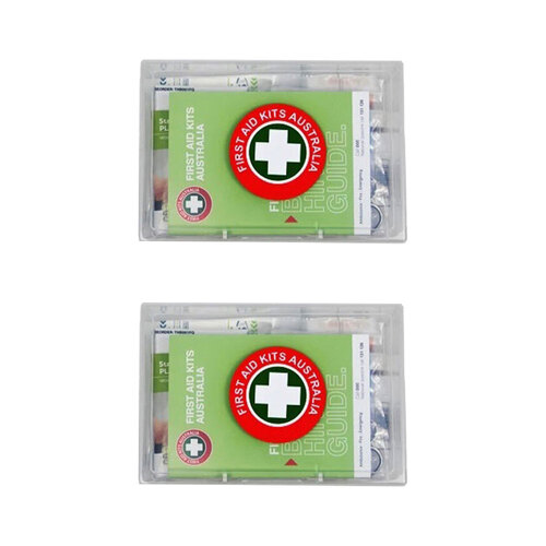 2PK First Aid Kits Australia Classroom First Aid Kit - Plastic Box
