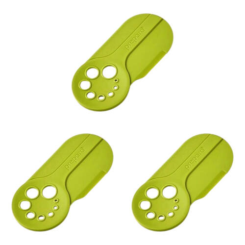 3PK Prepara Herbs N' Green Cool Stripper Leaf Remover Kitchen Tool 12.06cm