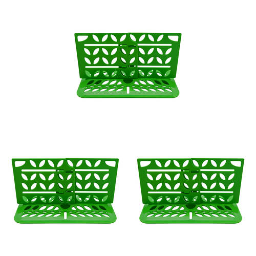 3PK Prepara Divider Raiser Set For 2.2L LatchLok Food Storage Container 16.7cm Green