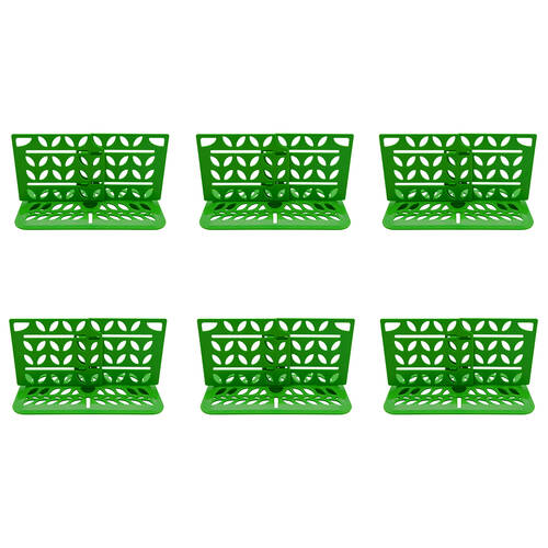6PK Prepara Divider Raiser Set For 2.2L LatchLok Food Storage Container 16.7cm Green
