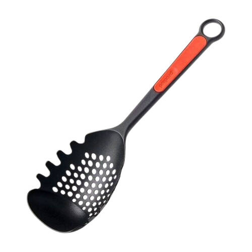 Prepara Pasta Max Sauce Ladle Kitchen Server & Strainer 35.5cm Black