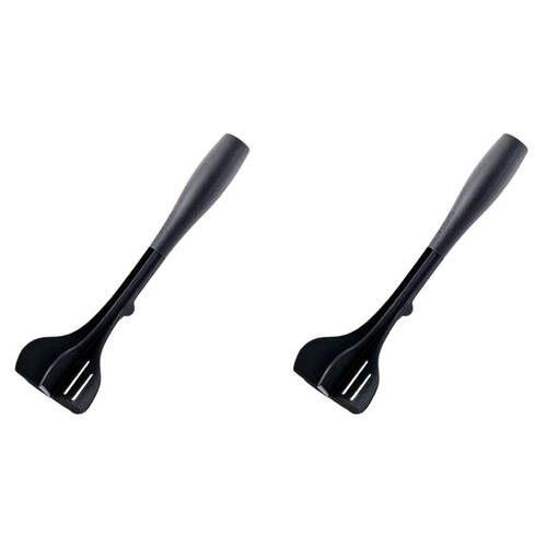 2PK Prepara Chop Turner 2-in-1 Chopper & Spatula Cooking Utensil 28.45cm Black