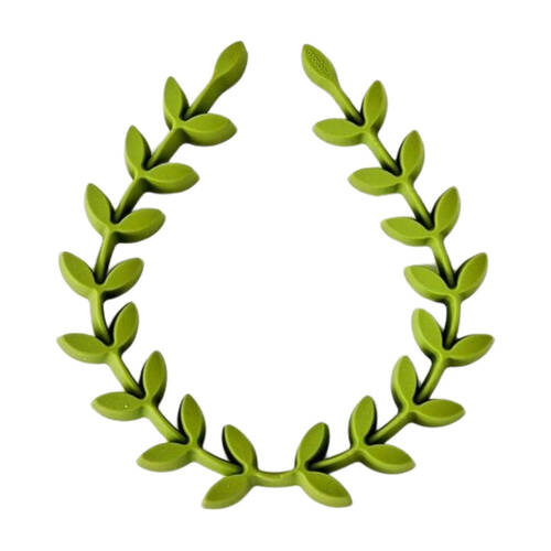 Prepara Flexible Silicone Meat Roasting Laurel Rack 61.72cm Green