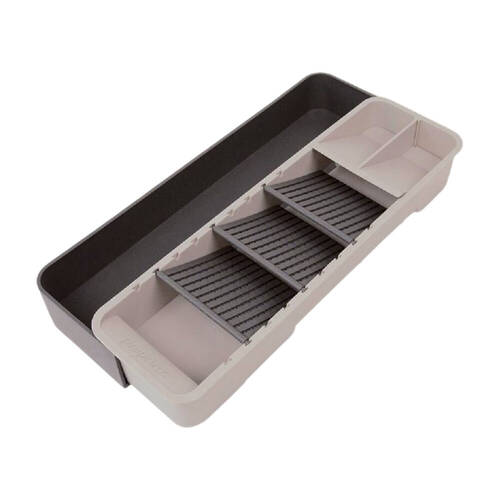 Prepara Adjustable Single Kitchen Utensil Drawer Storage Organiser Tray 42cm