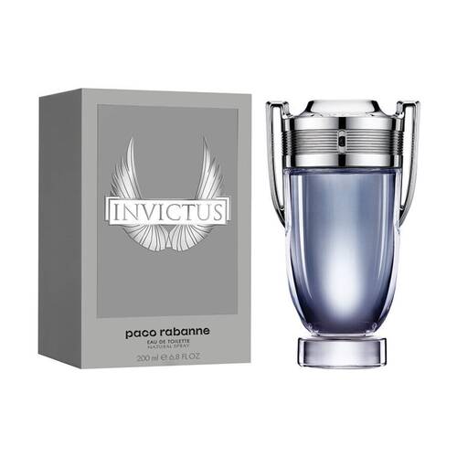 Paco Rabanne Invictus Mens Fragrance EDT Eau De Toilette Spray Bottle 200mL