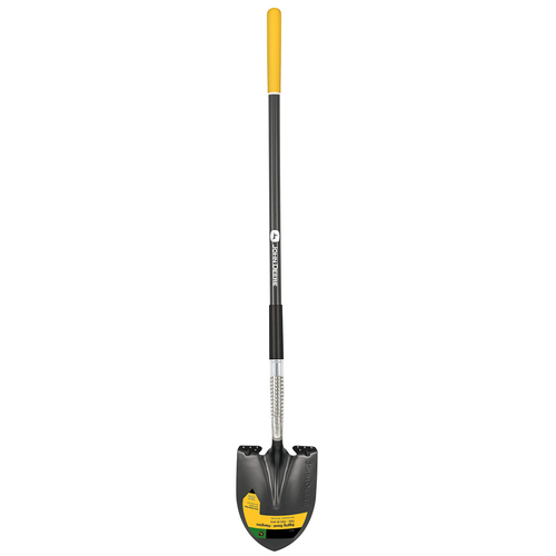 Truper Tools John Deere Round-Point Shovel Fiberglass Handle 9"/22.86 cm