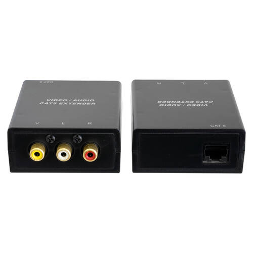 PRO.2 Composite Video + Stereo Audio Over CAT5E Extender