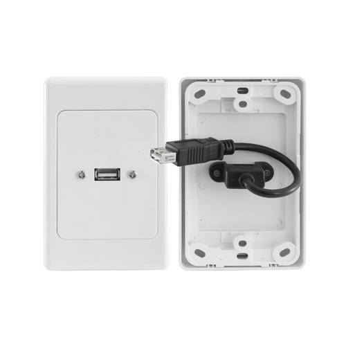 Pro2 Pro1237 Usb Wall Plate - Usb 2.0 High Speed Socket