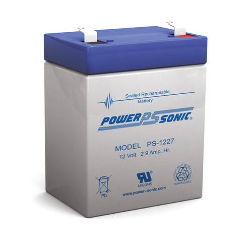 12V 2.9AMP SLA BATTERY