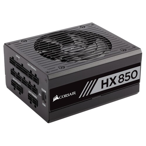 Corsai ATX 850W HX 80 Plus Platinum Fully Modular Power Supply PSU for PC