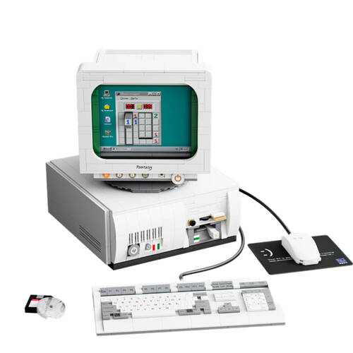 1634pc Pantasy Joyside Series 19cm Retro Computer Kit 6y+