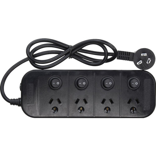 4 OUTLET SWITCHED POWERBOARDSURGE PROTECTED JACKSON