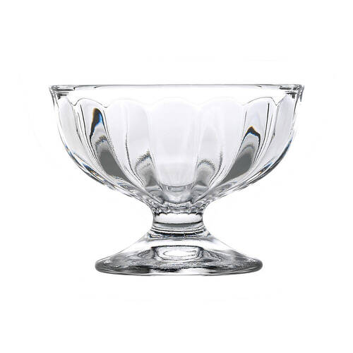 4pc Port Soda Lime Glass Dessert Ice Cream Cup 12cm/130ml - Clear