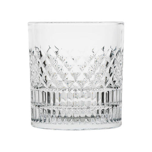 6pc Porto Addison Soda Lime Glass Tumblers Drinkware Set 280ml Clear