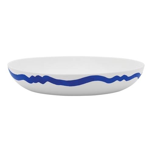 Porto La Mer 30.5cm Porcelain Serving Bowl Round - Indigo