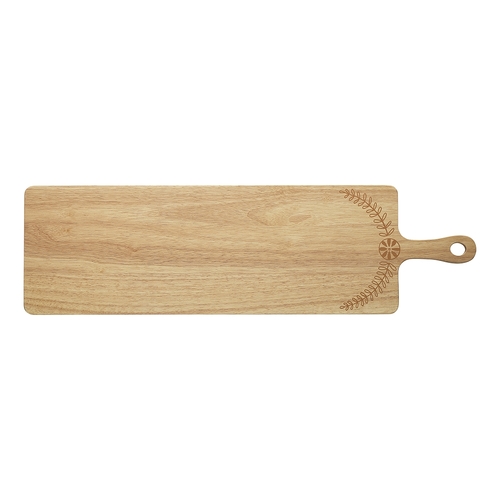 Porto Lefromage 70x20cm Wooden Paddle Board Rectangle - Natural
