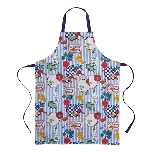 Porto Cucina Cotton 92.5cm Apron Kitchen Cooking w/ Pocket