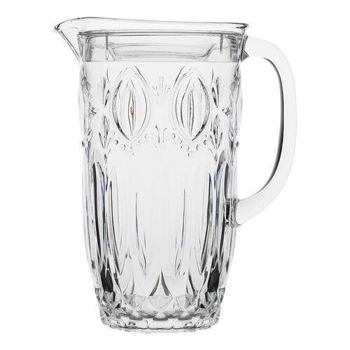 Porto Lima Home/Kitchen 23.5x17cm Plastic Water Pitcher 1.7L Clear