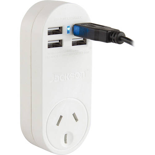 POWER OUTLET WITH 4 USB PORTSJACKSON