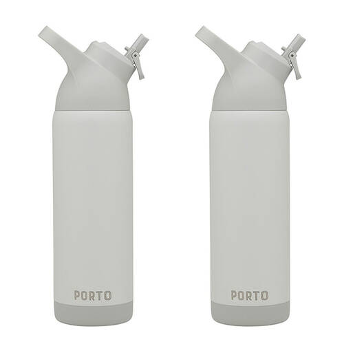 2PK Porto Atlas Vacuumed Insulated Water Bottle 700ml Cloud
