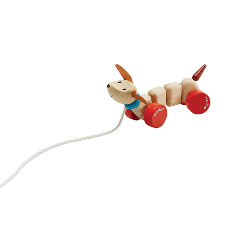 PlanToys Happy Puppy Kids/Childrens Toy Playset 12m+