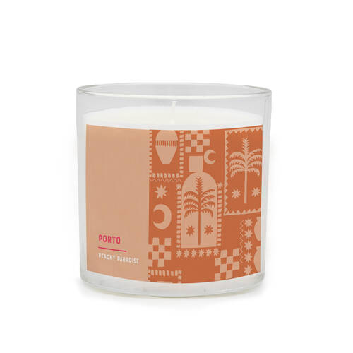 Porto Illumina 425g Scented Wax Candle Peachy Paradise