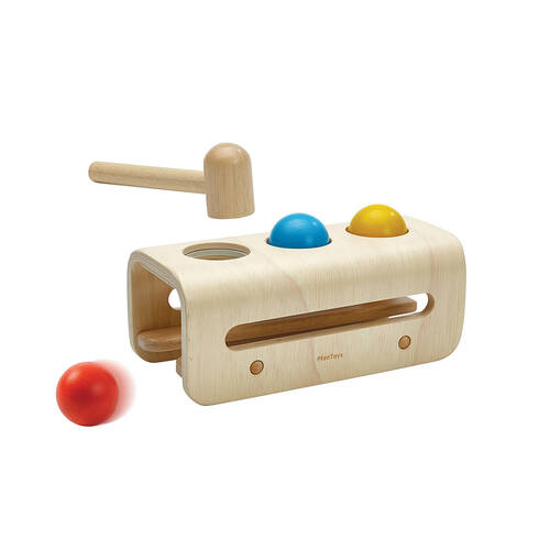 PlanToys Wooden Hammer Balls Kids/Children Toy 12m+