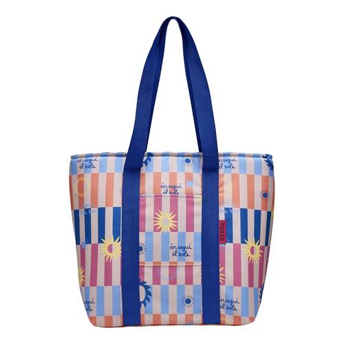 Porto Sole Insulated Tote Cooler Carry Bag 48x17x38.5cm Multi-Coloured